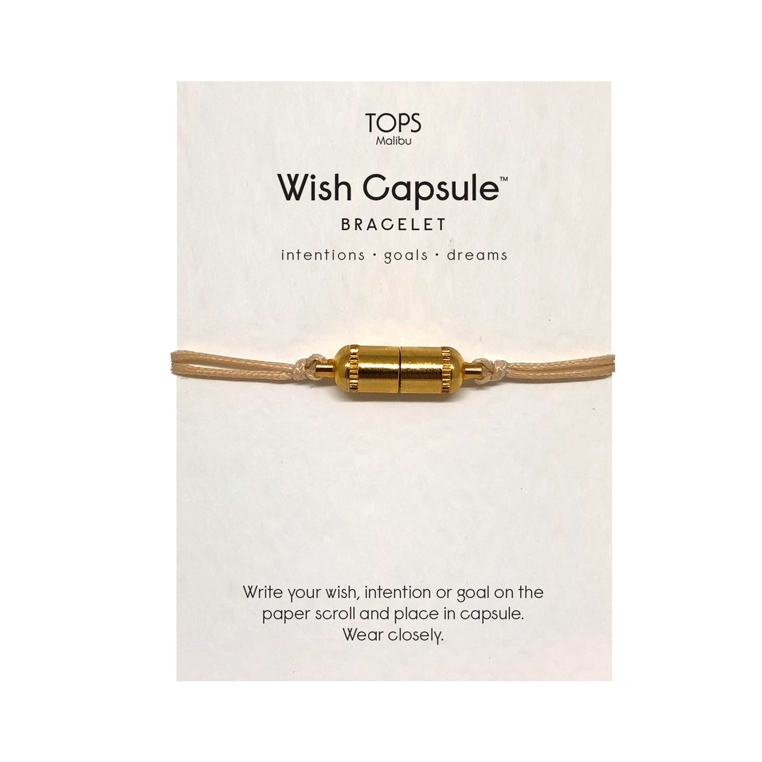 wish capsule bracelet