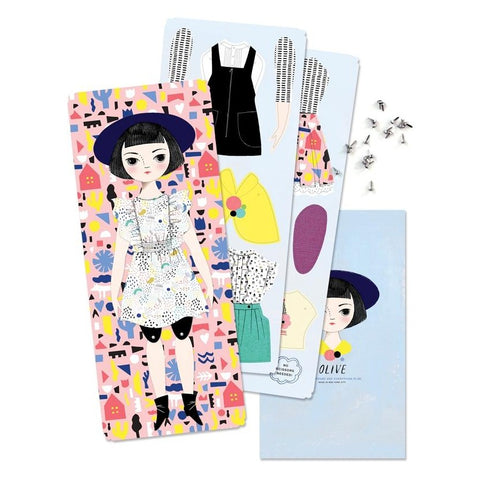 olive paper doll kit