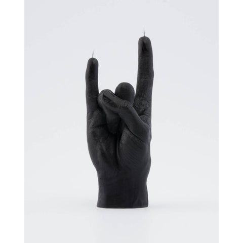 you rock hand gesture - candle