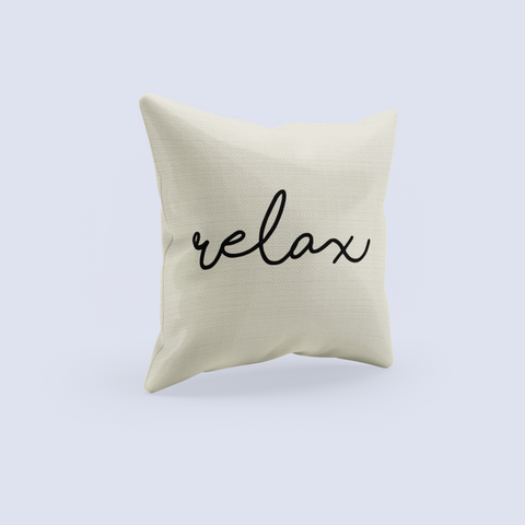 mix n' match throw pillow cover - relax