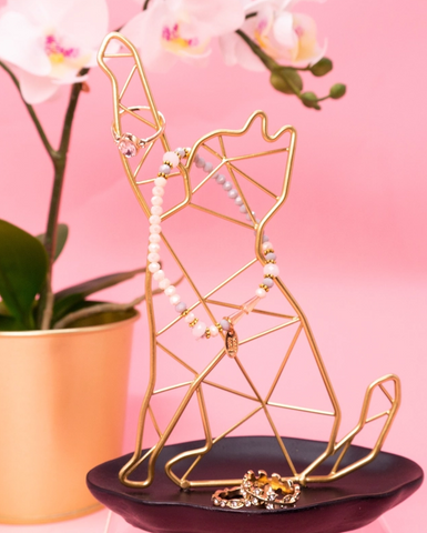 cat jewelry stand