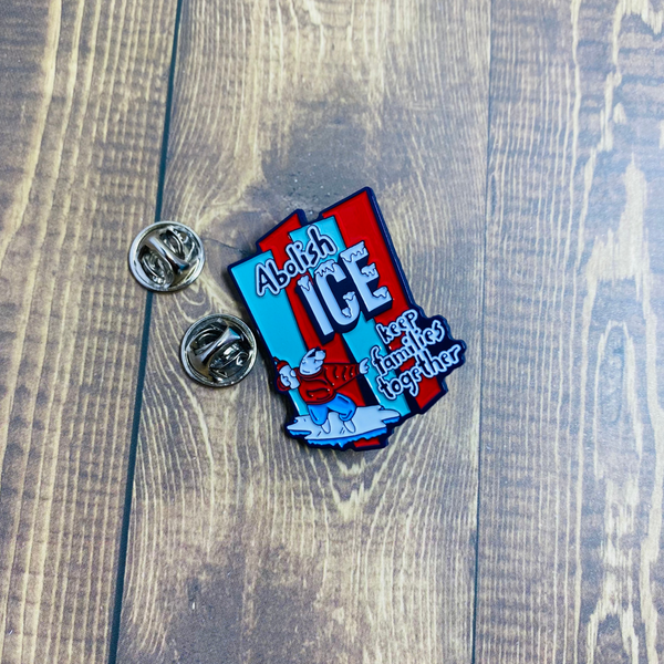 abolish ICE - enamel pin