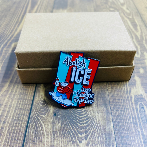 abolish ICE - enamel pin