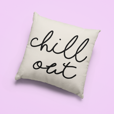 mix n' match throw pillow cover - chill out