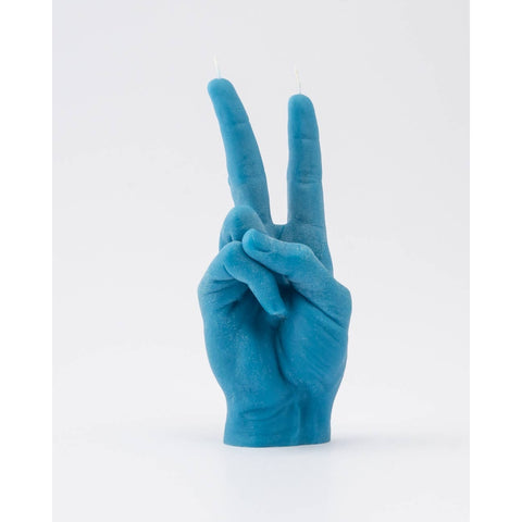 peace hand gesture - candle