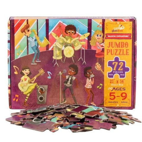 musical crossroads puzzle - 72 pc.