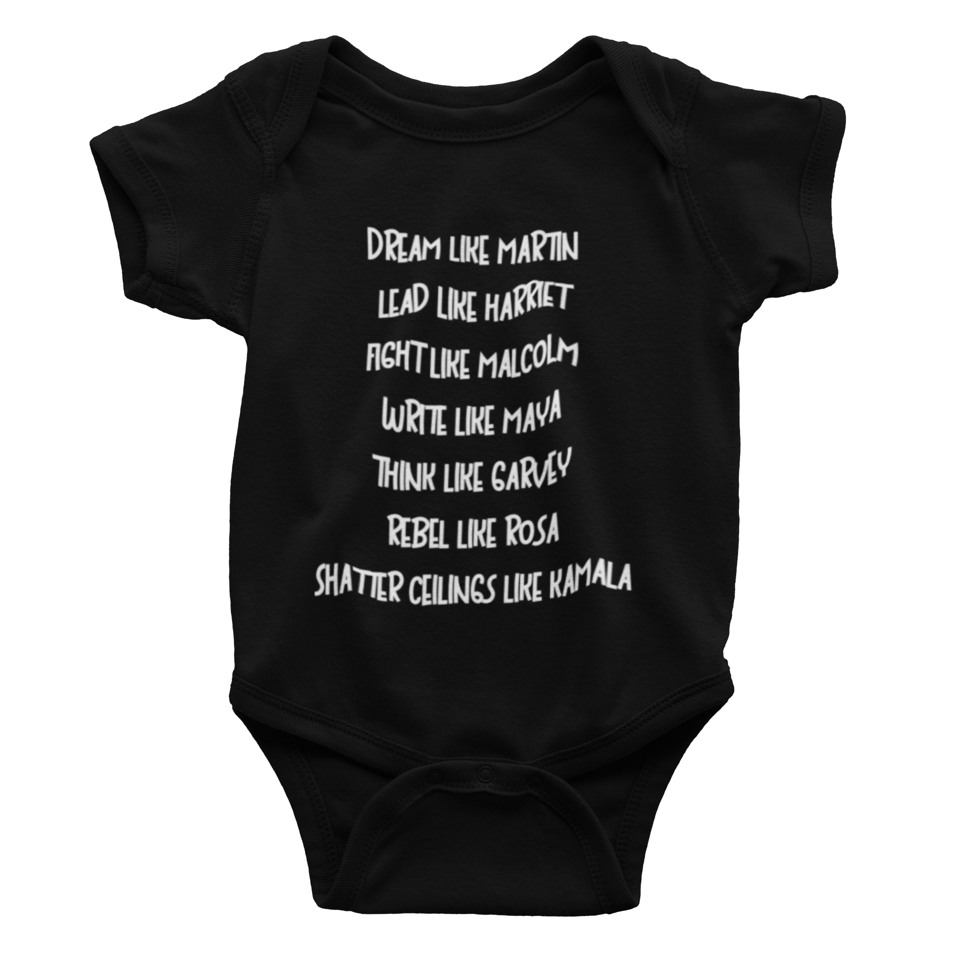 shatter ceilings like kamala - baby onesie