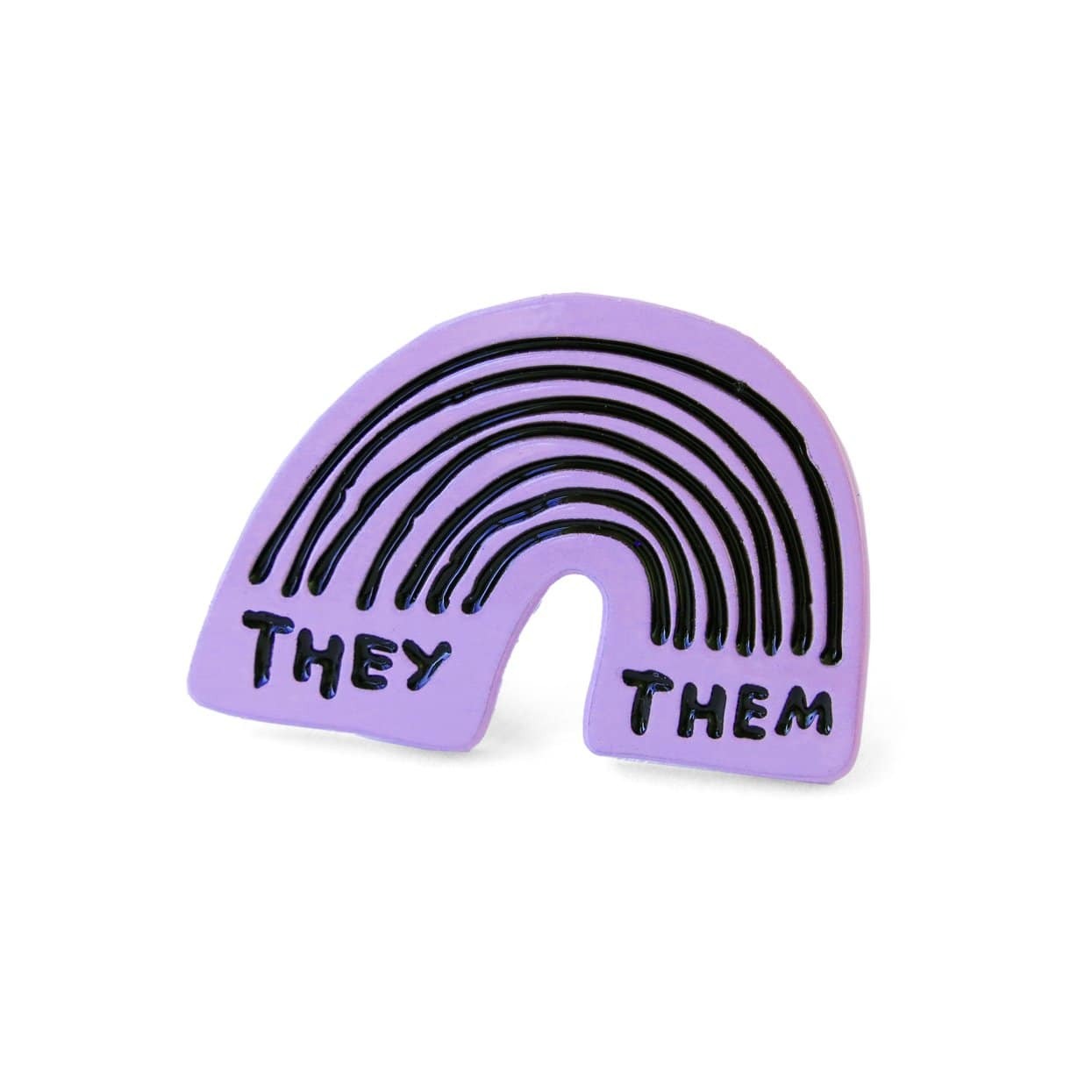 pronoun pin - they/them